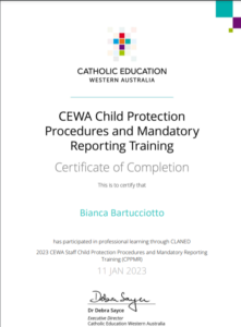 CEWA Staff Child Protection Procedures and Mandatory Reporting Training (CPPMR)